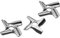 FHAJKTJB Ensemble de 3 pièces, Compatible avec Moulinex, pièces de Hachoir à Viande # 5 Lame Couteau minier MS-0926063 HV2 HV3 HV4 HV6-