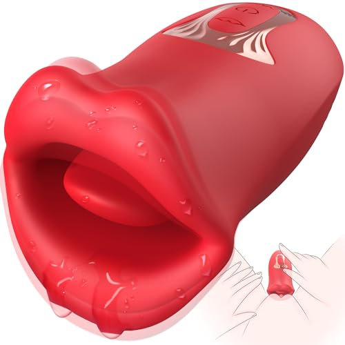 Vibrator Vibration für Frauen, KELESTA Sex Spielzeug für die Frau mit 10 Zungenlecken & 10 Vibrationsmodi, Vibratorensets für Frauen Klitoris Stimulator für Sie, Sex Spielzeug für die Paare