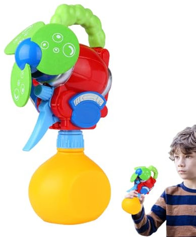 Ventilador de pulverización, ventilador de juguete, ventilador práctico, ventilador de niebla de agua, juguete de pulverización, ventilador de juguete, ventilador personal, ventilador de juguete