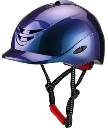 HiyyFloy Kinder Reithelm, Verstellbar, Reithelm, Sicherheitskopfbedeckung, Sporthelm, Reitausrstung