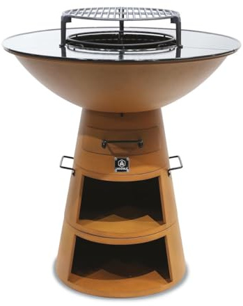 Brasero Ø80cm avec Accessoires et Housse de Protection