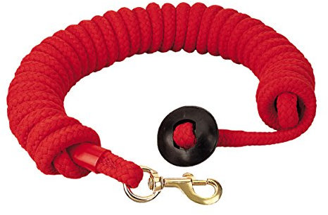 Weaver Leather Unisex-Erwachsene 35-1915-RD Longe Line, rund, Baumwolle, Rot/Ausflug, einfarbig (Getaway Solids), 3/4 x 25'