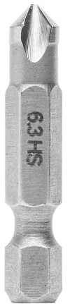 ENT 45680 Kegelsenker HS, Durchmesser (D) 6,3 mm, GL 36 mm, E 90°, S 1/4 6-kant Bit Aufnahme