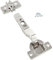 BLUM Clip Top Winkelscharnier | 45 Grad mit Feder | mit Montageplatten und Schrauben