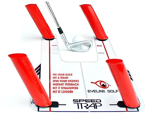 EyeLine Golf Jungen Speed Trap-Made in USA Golfschwung-Trainingshilfe, Mehrfarbig, 12 x 18