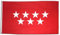 Flaggenfritze Fahne/Flagge Spanien Madrid + gratis Sticker