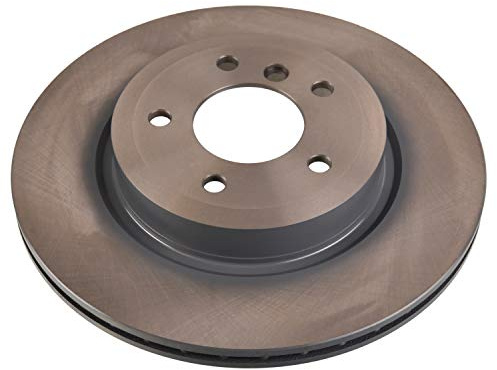 febi bilstein 43906 Brake Disc Set (2 Brake Disc) rear, internally ventilated, No. of Holes 5