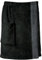 CelinaTex Happyfun Kilt kurz L/XL 56 x 163 cm schwarz anthrazit Mikro-Flanell Saunakilt Mikrofaser Saunasarong