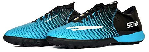 SEGA Aston Men's Sky Blue Football Astro Turf Boots/Trainers (Numeric_9)