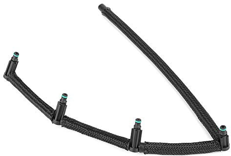 Aramox Adaptateur de raccord de tuyau de carburant fuite/retour Tube de remplacement pour Fiesta/Focus/Fusion