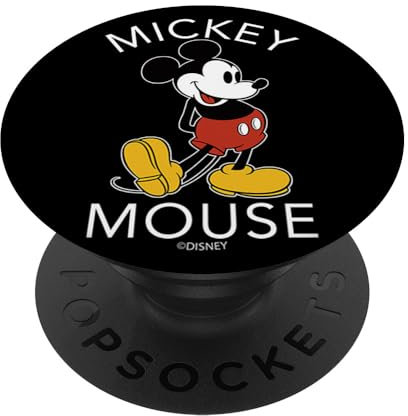 Disney Mickey Mouse Classic Look Colored PopSockets mit austauschbarem PopGrip