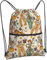 Vintage Zirkus mit Clown Kordelzug Rucksack Tasche Kordelzug Reißverschluss Rucksack Sport Gym Reise Yoga Sackpack für Männer Frauen