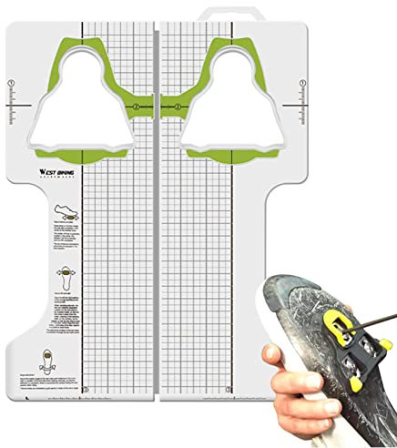 Rianpesn Ajuste la Cala del - Montaje calas para Ajuste Bicicleta Carretera | Ajuste Cala SPD SL fácil Instalar y precisa