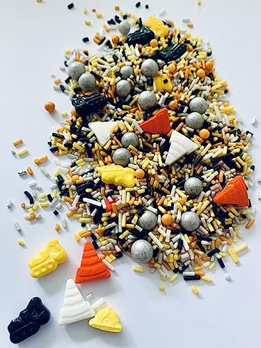 Cherry on the cake Streuselmix Baustelle I Essbare Deko I Streusel I Zuckerstreusel I Zur Deko von Cupcakes, Muffins, Torten, Kuchen uvm.