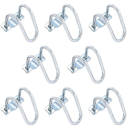 QUARKZMAN 8Stk Kreuz-Stecker Vertikal Rohrklemme Passt 1(25mm) bis 1-1/4(32mm) Kreuzschnalle Stahl Kreuz Rohrschelle für Grünhaus Markisen Gestänge