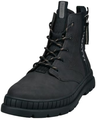 bugatti Herren-321-AGB51-5069-6161-Stiefel Warmfutter,dark brown/dark brown,46