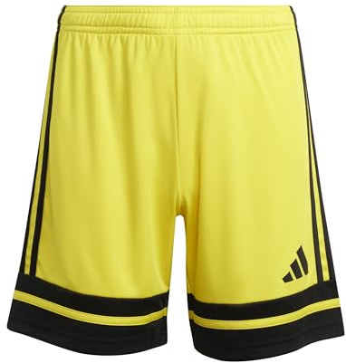 adidas Mixte Enfant Squadra25 Short Kids Shorts, Team Yellow/Black, 15-16 Years