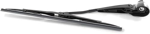 Rumplex Heckwischerarm Heckscheibenwischer Wischerarm Wischerblatt Scheibenwischer Hinten Heckscheibe Heckscheibenwischerarm Kompatibel Mit VW OEM: 6Q6955707