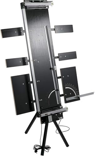 VEVOR Machine Découpe Polystyrène 200W Découpeuse Mousse 115cm Coupe-Mousse 42cm Épaisseur 0-90° 6 Fils Chauffants 0,5mm 6 Plaques Latérales 1 Support pour Découper Matériaux Polystyrènes 179x42x15cm