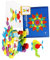 Kisangel 155 Stück Geometrische Formspielzeuge Kinderspielzeug aus Holz Puzzle- für Holzpuzzle für Puzzle- aus Holz Bambus