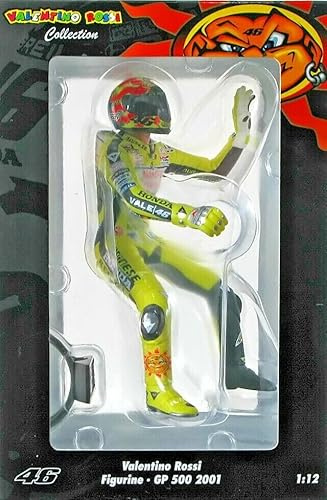 Minichamps 312010046 - Statuetta di Valentino Rossi, GP 500 in Scala 1:12