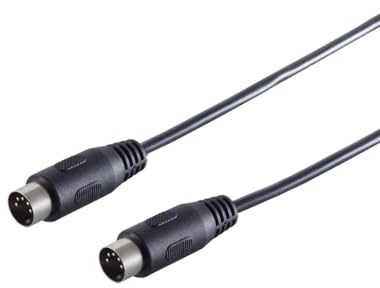 Diodenkabel-DIN Kabel 2x-Diodenstecker 5-pol 5m