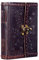 Indra Leder Mittleres Leder Zeitschrift Geprägte Genähte mit Verschluss - 110 - 160mm