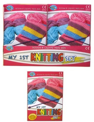 Mon premier kit de tricot, kit de loisirs créatifs pour enfant