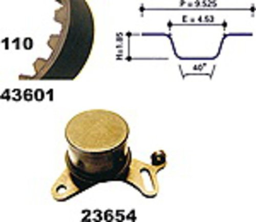 MAPCO Zahnriemensatz 23601