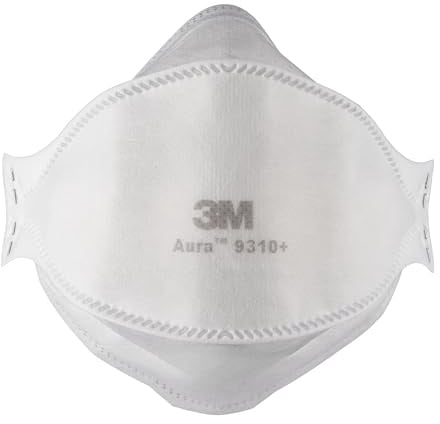 3M™ Aura™ Komfort-Partikelmaske 9310+, FFP1, ohne Ventil, 20er Packung