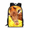 Showudesigns Cooler Crazy Horse Rucksack für Kinder, Jungen, Mädchen, lässiger Rucksack, giraffe, Einheitsgröße, Kinderrucksack