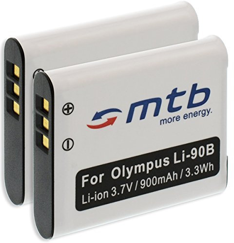 2X Ersatz-Akku Typ DB-110 DB110 kompatibel mit Ricoh GR III/WG-6 / G900(SE)
