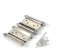 Bisagra doble-2Pcs 3 '' Pulgada Bisagra de resorte de doble acción Saloon Cafe Puerta Puerta abatible