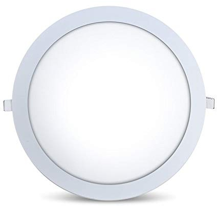 24w Ultra Slim LED Panel Einbauleuchte Deckeneinbau Panelleuchte Deckenlampe Kaltweiß Rund Ø 300mm