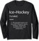 Eishockey Definition Cool School Hockey Team Uniform Hockey Langarmshirt
