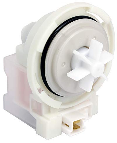 SPARES2GO Drain Pump Base Compatible with Siemens WM10 WM12 WM14 WU12 WU14 Series Washing Machine (230V, 50Hz, 30W, 0.2A)
