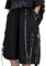 MEINVQIAOTI Schwarze Cargohose für Damen, Street Harajuku, lockere, gerade Shorts, Schwarze Hose mit Ketten, schwarz, X-Groß