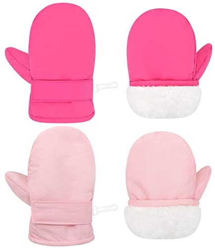Sarfel Toddler Gloves 3T 2T Toddler Mittens Toddlers Waterproof Gloves Toddlers Ski Glove Kids Winter Glove Girls Snow Mittens