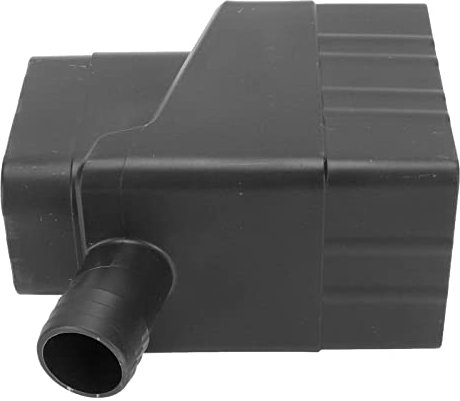 Naroote Recuperateur d Eau de Pluie, Récupérateur d'eau de Pluie Rectangulaire,Système Rectangulaire de Collecte des Eaux de Pluie Tuyau 40 Pouces pour l'irrigation de la Pelouse (Le Noir)