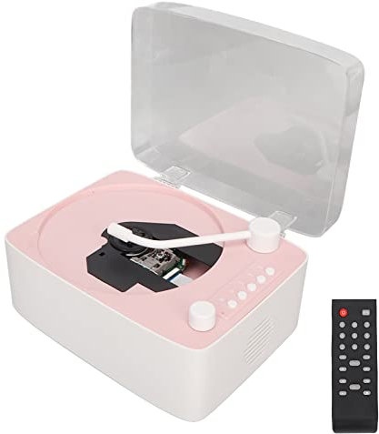 Lecteur CD Portable avec, Lecteur de Musique Kpop Rechargeable avec Haut-Parleur HiFi, Télécommande, Cache Anti-poussière, Prend en Charge Le Lecteur de Musique CD AUX