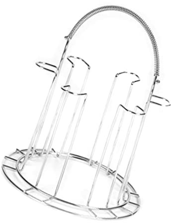Escurridor de Botellas de Acero Inoxidable, Escurridor de Vasos y Botellas Deportivas, Soporte para Vasos y Estante para Secadora