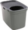 Flamingo Maison de Toilette Argos Gris XXL - très Luxueux - Bac à Litière Fermé - 48x66x46 CM - Nettoyage Facile - Filtre Qui réduit Les Mauvaises odeurs - Couvercle Amovible