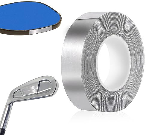 BOXOB 0,5 Gramm/Zoll Bleiband für Pickleball-Paddel, 1,27 x 254cm Bleigewichtsband für Golf Bleiband Selbstklebend Golf Bleiband für Golfschläger Pickleball Tennisschläger