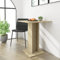 WEMYUFURN Bistrotisch Sonoma-Eiche 60x60x75 cm Holzwerkstoff, Tisch für Mahlzeiten, Küchentisch, Esszimmertisch für Esszimmer und Küche