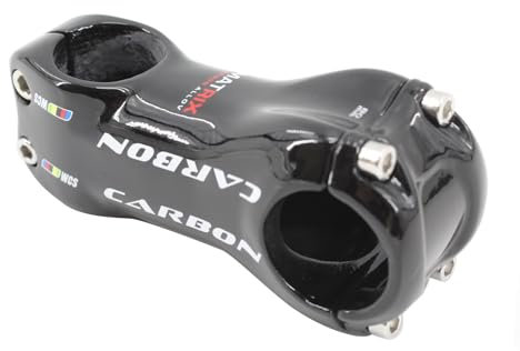 Lenkervorbau Rennrad Mountainbike Vollcarbon Vorbau Carbon Fahrrad Vorbau 6 17 Winkel Grad Carbon Licht Teile 31.8 * 70-130mm Fahrrad Vorbau(6 Degree 90mm)