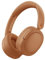 Edifier V80 Cuffie Cancellazione Attiva del Rumore Ibrida, Bluetooth 5.4, Chiamate chiare AI, 45 Ore Autonomia, Ricarica rapida, Pieghevole, Connessione multi-point, Personalizza con App - Marrone