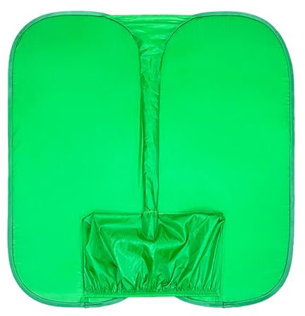 Streaming de Silla de Pantalla Verde, Hoja de Fondo de Pantalla Verde para fotografía portátil, Fondo de Pantalla Verde,Se Fija a Cualquier Silla, Fondos de transmisión en Reversibles y resisten