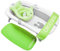 CROCOKID® Baignoire et siège de Bain - Grande Baignoire Bébé Pliable avec accessoires | 0 à 5 ans | Kit baignoire portable, Baignoire bébé escamotable, Kit Baignoire nomade XXL avec accessoires - Vert