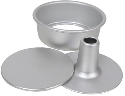 Peufcmi Kuchenform Rund, Springform mit Abnehmbar Auslaufsicher Boden, Kuchenform auslaufsicher, Classic Springform