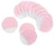 FRCOLOR 12stücke Waschbare Makeup Entferner Pads Aus Bambusfaser Sanfte Wiederverwendbare Abschminktücher Für Empfindliche Haut Für Tägliche Gesichtsreinigung Und Make-up Entfernung